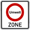 Eingang Umweltzone Erfurt